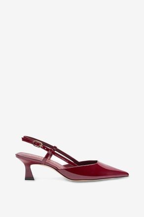 Stuart Weitzman Slingback-Schuhe aus Leder Vinnie
