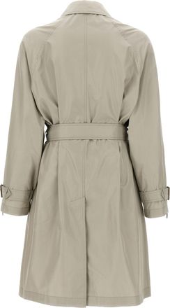 Burberry Mens Gray Satin Coat Clothing