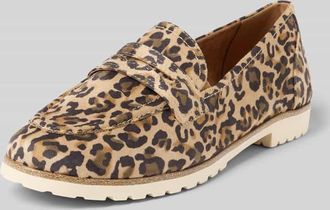 Tamaris Tamaris Slipper mit Animal Print in Beige, Gr&ouml;&szlig;e 36
