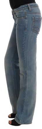 Costume National Womens Blue Wash Cotton Classic Jeans Clothing