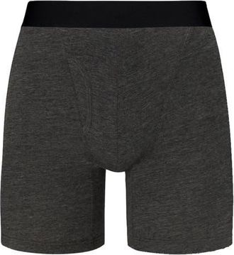 Fabletics Mens The 24-7 Boxer Brief in Charcoal Heather at Nordstrom, Size Xx-Large
