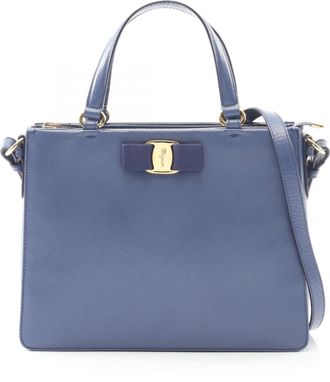 Ferragamo Leather Handbag (Pre-Owned)