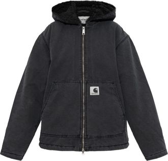 Carhartt Work in Progress Giacca con cappuccio e zip - Nero