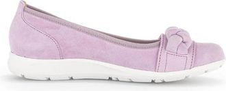 Gabor Comfortabele lichtgewicht ballerina schoen - Dames - Ballerinas - Roze - 42 1/2 EU - Leer - Schoenen