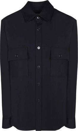 Blanca Vita Lange mouwen- overslag aan de voorkant - Dames - Overhemden - Zwart - 3XL - Overhemden