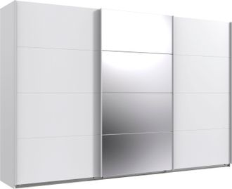 Wimex Schwebetürenschrank »Norderstedt« INKLUSIVE 2 Stoffboxen und 2 zusätzliche Einlegeböden, mit Spiegel