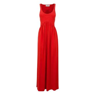 Sportmax Sportmax, Maxi Dresses, female, Red, Size: S Spxanino Dress