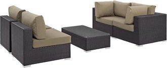 ModWay Convene 5-Piece Outdoor Patio Sectional Set