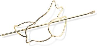 Matr Boomie Paksa Bird Hair Pin - Slide With Stick in Metallic Gold at Nordstrom