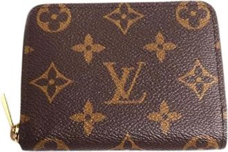Louis Vuitton Pre-owned Wallets, male, Brown, Size: ONE SIZE Pre-owned Zippy Coin Purse Monogram Coin Case