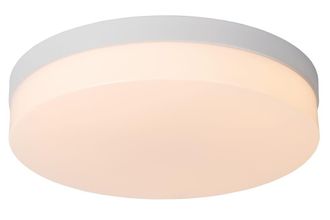 Lucide L&aacute;mpara de techo de acr&iacute;lico con 1 led integrado, blanco