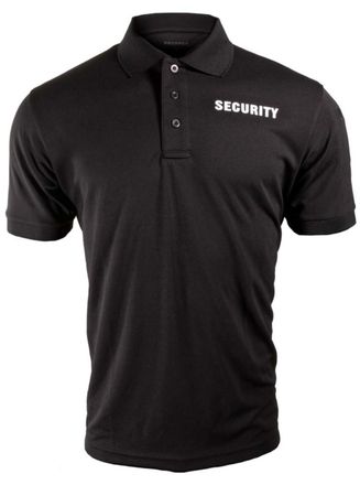 Propper Mens Uniform Security Polo Shirt, Black, Medium