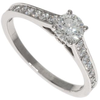 Cartier Platinum Platinum 950 Band Ring (Pre-Owned)