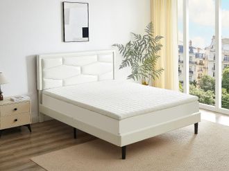 Vente-Unique Topper in memory foam, lusso elevato, di DREAMEA - 140 x 190 cm