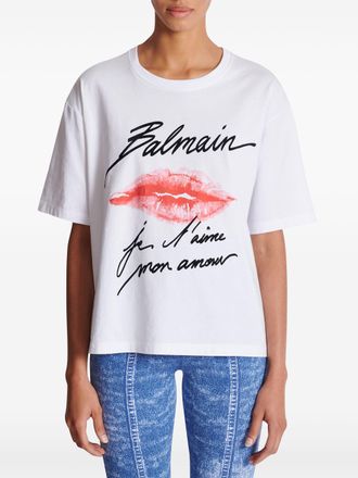 Balmain Kus Print T-shirt