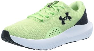 Under Armour Mens Charged Surge 4 Sneaker, (302) Morph Green/Morph Green/Anthracite, 11
