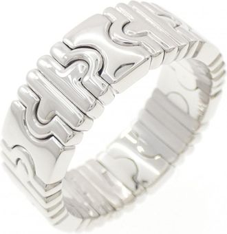 Bulgari White Gold (18K) Band Ring (Pre-Owned)
