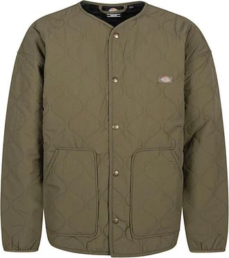 Dickies Groene Logo Jas voor Heren - Heren - Zomerjassen - Groen - XL - Jassen
