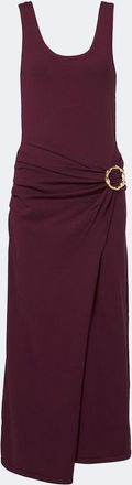 SIMKHAI Genne gathered midi dress