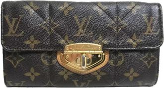 Louis Vuitton Pre-owned Fabric wallets - Dames - Vintage Accessoires - Bruin - ONE Size - Vintage