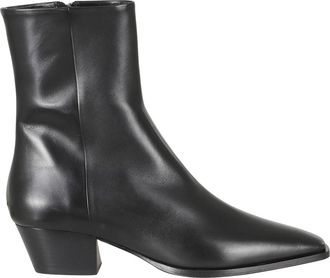 Aeyde Enkellaarsjes - Dames - Cowboylaarzen - Zwart - 40 EU - Schoenen