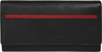 Bruno Banani Geldb&ouml;rse BRUNO BANANI, Damen, schwarz, Leder, leicht gl&auml;nzend, unifarben, Kleinlederwaren Geldb&ouml;rse, echt Leder