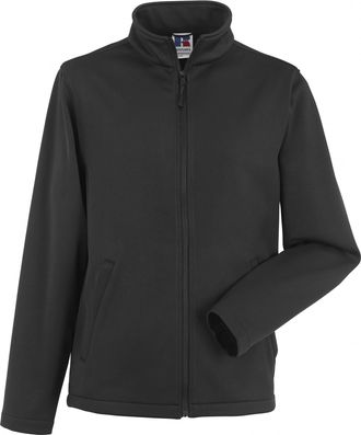 Russell Athletic Russell Heren Slimme Softshell-jas (Zwart)