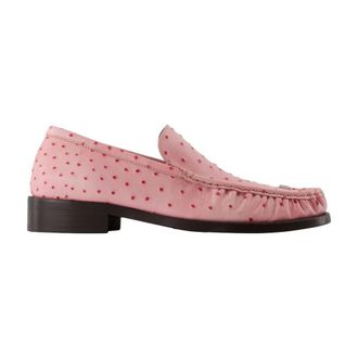 Acne Studios Loafers, male, Pink, Size: 10 US Leather Loafers