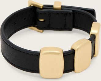 AllSaints Cow Leather Esta Leather Bracelet, Size: One Size