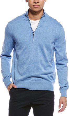 Brooks Brothers 1/2-Zip Mock Neck Sweater