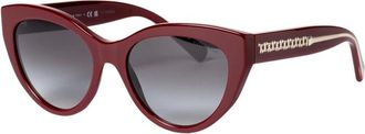 Tiffany & Co. Sunglasses, female, Purple, ONE SIZE, Purple Sunglasses with Grey Gradient Lenses