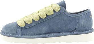 Panchic P001W030 Sneaker - Dames - Sneakers - Blauw - 38 EU - Leer - Schoenen