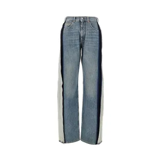 Maison Margiela Straight leg jeans with excess fabric Woman 24