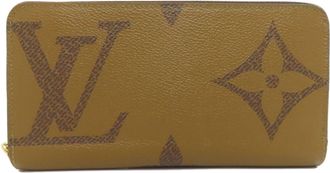Louis Vuitton Brown Canvas Long Wallet (Bi-Fold) (Pre-Owned)
