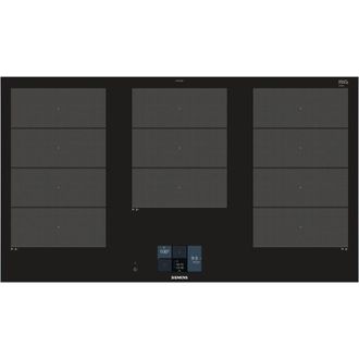 SIEMENS Placa De Inducci&oacute;n 90cm 5 Fuegos 11100w Flexinducci&oacute;n Negra - Ex975kxw1e Siemens