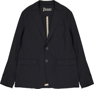 Herno Single-Breasted Blazer - Heren - Blazers - Zwart - L - Jassen