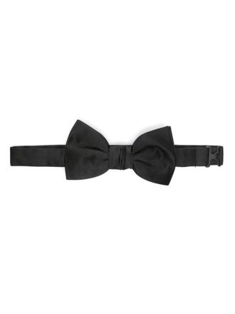Lanvin Satin Duchess Bow Tie Asym Accessories
