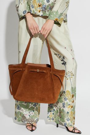 Tory Burch Romy Shopper Bag, Womens, Brown