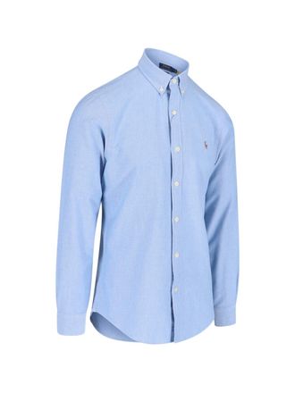 Polo Ralph Lauren Mens Shirts Light Blue Cotton