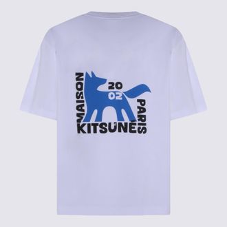 Maison Kitsun&eacute; Mens T-Shirts And Polos White _co