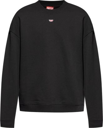 Diesel S-Boxt-D cotton sweatshirt - men - Cotton - M - Black