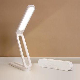 OEM L&aacute;mpara De Escritorio Led Plegable, L&aacute;mpara De Mesa Usb Recargable Delgada, L&aacute;mpara De Lectura De 2400 Mah, 3 Modos De Color Y Atenuaci&oacute;n Gradual, L&aacute;m