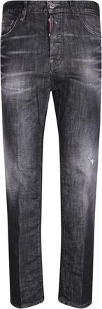 Dsquared2 Hombre, Vaqueros, Negro, Talla: XS