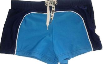 Generic Mens Designer Swimming Shorts Swim Trunks (UK, Alpha, M, Regular, Regular, Blue)