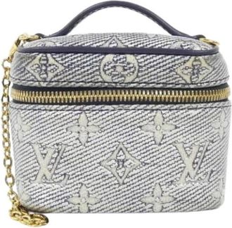 Louis Vuitton Pre-owned Mini Bags, female, Blue, Size: ONE SIZE Pre-owned Mini Shoulder Bag