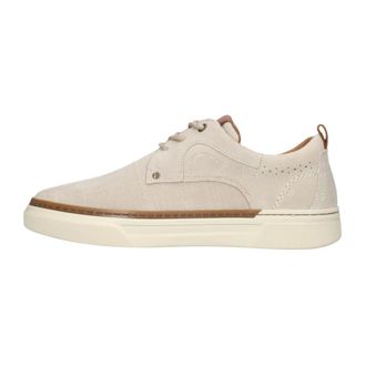 Mazzeltov Schoenen, Heren, Beige, 40 EU, Leer, Rome Sneakers