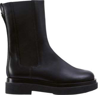 H&ouml;gl Black Best Friend Casual Closed Chunky Sole Ankle Boots