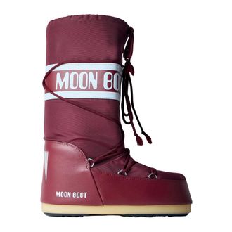 Moon Boot Icon Nylon Stivali - - Shoes - Uomo - Rosso - 42 EU