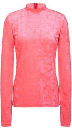 8 by YOOX CHENILLE MOCK-NECK TOP