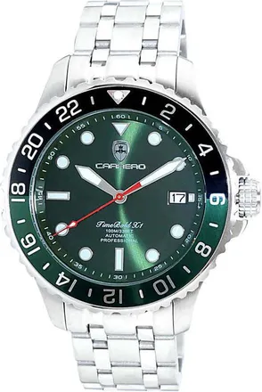 Torino Carrero Time Bold - X1 Green Dial Mens Watch C1S737GN-BK